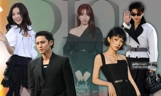 Jisoo BLACKPINK, Mingyu SEVENTEEN gây sốt, Thùy Tiên được chú ý tại show Dior
