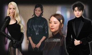 Jisoo khoe tóc mới, đọ sắc bên Anya Taylor-Joy ở show Haute Couture Dior