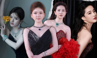 Lưu Diệc Phi lộng lẫy, Triệu Lộ Tư bị chê "mặt tượng sáp" khi dự sự kiện BVLGARI