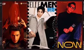 Sao nam Hoa ngữ lên bìa tạp chí tháng 10: La Vân Hi diện Hán phục, Lý Hiện khác lạ