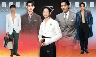 Milan Fashion Week: Jung Hae In "mất điểm", Jin Young GOT7 lọt top mặc đẹp