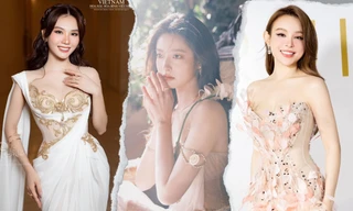 Một sao nữ Hoa ngữ liên tiếp mặc “đụng hàng” Hoa hậu Mai Phương và Huyền Baby