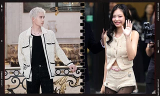 Jennie BLACKPINK lăng xê mốt double-belt, Vương Nhất Bác tựa hoàng tử tại show CHANEL