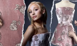 Ariana Grande diện váy của NTK Trần Hùng khi quảng bá album mới trên truyền hình