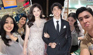 Sau Thảo Nhi Lê, vợ chồng Á hậu Phương Nga - Bình An tham dự LHP Cannes 2024