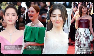 Thảm đỏ Cannes ngày 6: Dương Tử Quỳnh cá tính, Han So Hee nghi bị "ghẻ lạnh"
