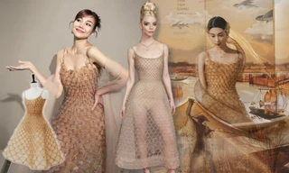 Tân Thủ khoa Thời trang Đại học Kiến trúc TP.HCM dính nghi án "đạo nhái" thiết kế