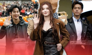 Show Prada tại Milan: Kim Soo Hyun chung khung hình với Lý Hiện, Sana TWICE