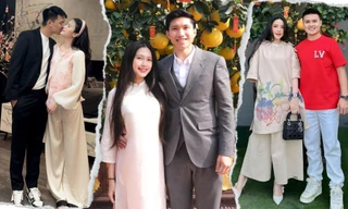 Phong cách thời trang Tết đẹp hút mắt của Doãn Hải My, Chu Thanh Huyền