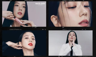 Jisoo BLACKPINK khoe nhan sắc "Hoa hậu K-Pop" trên bìa Marie Claire Hàn số Kim cửu