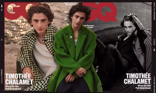 "Chàng thơ" Timothée Chalamet phong trần lãng tử trên bìa tạp chí GQ tháng 11