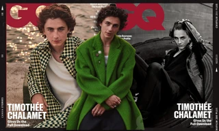 "Chàng thơ" Timothée Chalamet phong trần lãng tử trên bìa tạp chí GQ tháng 11