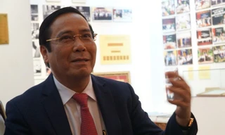 Ông Nguyễn Thanh Bình, Phó trưởng Ban Thường trực Ban Tổ chức T.Ư (ảnh Văn Kiên)