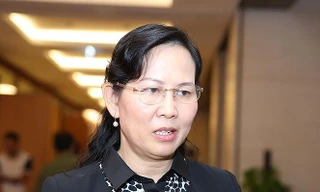 Phó Chủ nhiệm Uỷ ban Kiểm tra T.Ư Lê Thị Thủy (ảnh Như Ý)