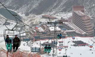 Triều Tiên mở cửa khu trượt tuyết đầu tiên