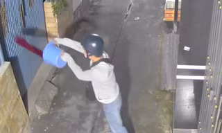 Bắt hai đối tượng tạt máu heo vào nhà dân để đòi nợ 