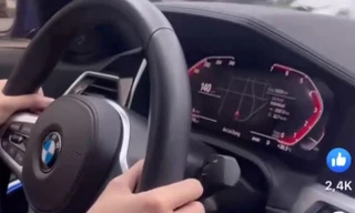 Xử phạt cô gái lái BMW tốc độ 140km/h ở TPHCM 