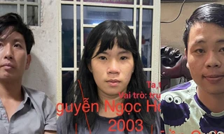 Băng cướp giật bị bắt vì hình xăm của cô gái 20 tuổi