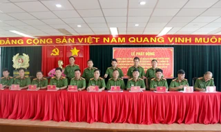 Trung đoàn Cảnh sát cơ động Đông Nam TPHCM phát động phong trào thi đua đặc biệt