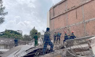Quận Bình Thạnh thông tin vụ sập nhà 4 tầng ở TPHCM 