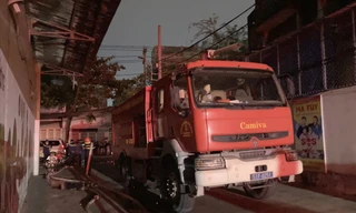 Cháy nhà trong hẻm ở TPHCM, một người tử vong 