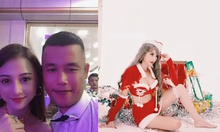 DJ bị đồn là vợ sắp cưới của Hiệp Gà tung bộ ảnh Noel 'mướt mắt'