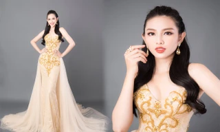 Thùy Tiên khoe sắc vóc nữ thần trước thềm chung kết Miss International