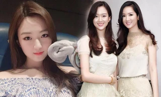 Nhan sắc kiêu sa đài các ở tuổi 25 của con gái Hoa hậu đền Hùng Giáng My 