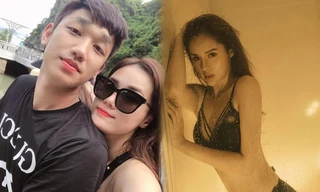 Ảnh mặc nội y gợi cảm của bạn gái Trọng Đại gây 'sốt'