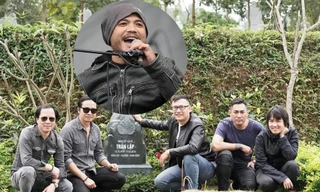 Showbiz 1/3: Xúc động hình ảnh ban nhạc Bức Tường viếng mộ cố nhạc sĩ Trần Lập
