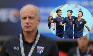 HLV Alexandre Gama của đội tuyển U23 Thái Lan.