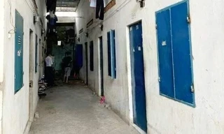 Khu trọ nơi xảy ra vụ việc 