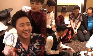 Showbiz 15/7:Clip Trấn Thành đoán kết quả World Cup bằng dép gây sốt