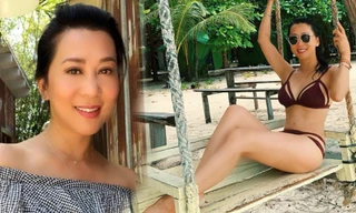 MC Kỳ Duyên lại đăng ảnh bikini gợi cảm, fans bất ngờ tặng thơ