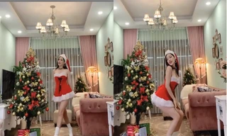 'Bỏng mắt' với clip nhảy sexy chào Giáng sinh của Chi Pu
