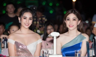 Hoa hậu Tiểu Vy mặc váy trễ vai, khoe dáng nuột nà gợi cảm