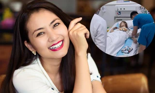 Diễn viên Ngọc Lan đi cấp cứu lúc nửa đêm