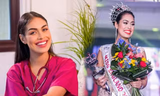 Sống tích cực mùa dịch: Hoa hậu Anh xin về nước trở lại làm bác sĩ chống dịch