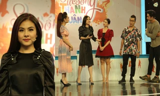 Vân Trang ‘kém duyên’ vì liên tục so sánh nhan sắc Mạnh Đồng và Hoàng Rapper 