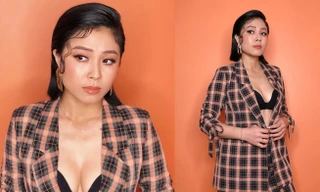 MC Hoàng Linh diện mốt khoe nội y quá đỗi gợi cảm