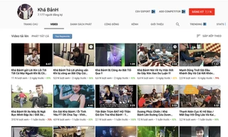 Kênh Khá Bảnh tái xuất hàng loạt, Youtube “bất lực“?
