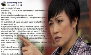 Bị người chị thân nói cặp kè trai để kiếm tiền, Phương Thanh nói gì?