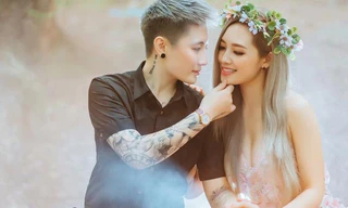 Những khoảnh khắc tình tứ ngọt ngào của MC VTV và người yêu đồng tính