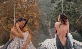 Hồng Quế lại gây choáng với hình ảnh hở bạo