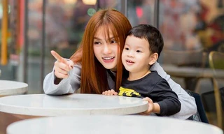 Thu Thủy viết tâm thư, trắng tay sau ly hôn, phải ôm con trong bão lụt