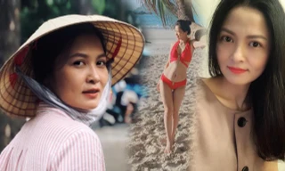 Nhan sắc gợi cảm của cô bán hoa trong phim 'Về nhà đi con'