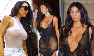 Những lần 'mặc như không' phản cảm, hứng chỉ trích của Kim Kardashian