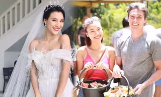 Lộ chân dung bạn trai ngoại quốc của MC Hoàng Oanh 