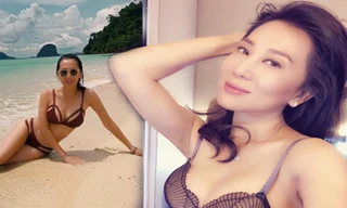 MC Nguyễn Cao Kỳ Duyên khoe body nóng bỏng ở tuổi U60