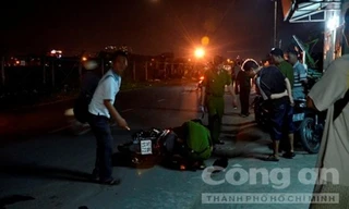 Cơ quan công an khám nghiệm hiện trường một vụ án - Ảnh: minh họa